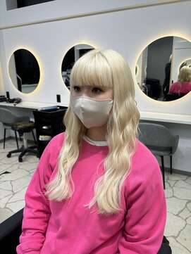 ラピス 福岡天神店(Lapis) エクステ/シールエクステ/ハイトーンカラー/ブリーチカラー