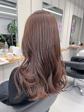 バルベストーキョーサウス(BARBES TOKYO SOUTH) 透明感ラベンダーベージュブラウンカラー【RISA】