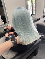 バレ(BALE)&nbsp;ペールブルー/水色/ブリーチ/ハイトーン/滋賀ブリーチ