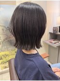 #切りっぱなしボブ#ばっさり