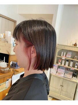 フレア 心 武庫之荘(flare) あごラインボブ