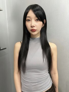 ペレ アネックス 大阪梅田茶屋町店(PELE ANNEX) くびれヘア/アプリコットオレンジ/夏のヘアアレンジ/梅田