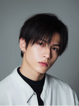 ロッソ ヘアアンドスパ 谷塚店(Rosso Hair&SPA) ショートマッシュ／刈り上げマッシュ／ハーフアップバング