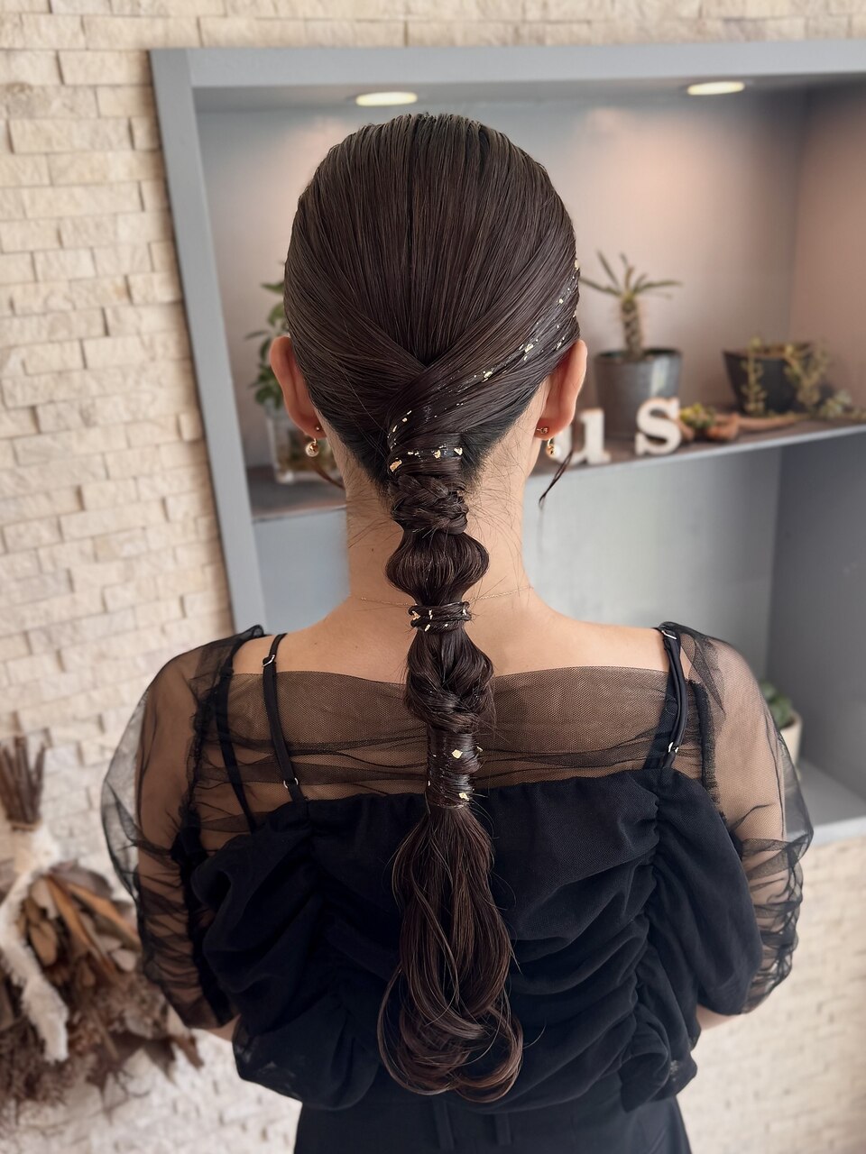 ヘアセット　特別な日のための華やかヘアセット　\5700