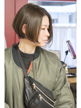 ルーシー ヘアデザインワークス(Lucy Hair Design Works) サロンワーク×前下がりグラデーションボブ