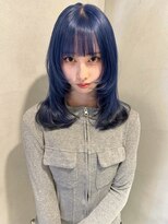 ペレ 梅田(PELE) イメチェン/ピンクベージュ/アンブレラカラー/前髪/梅田