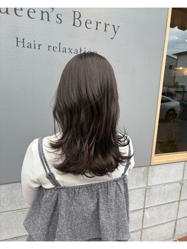 ヘアリラクゼーション クインズベリー(Hair Relaxation Queen's Berry) イメチェン外ハネレイヤー3.18
