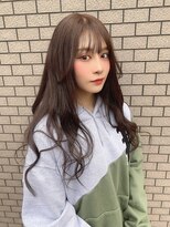 シエ バイ ケンジ 湘南台(sie by KENJE)&nbsp;ダークパープル/ナチュラルショート/夏のヘアアレンジ/湘南台