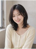 韓国風レイヤーカット×レイヤーウルフ20代30代40代髪型池袋