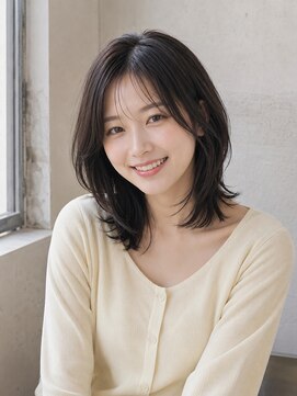 ワゴンバイアフロート(Wagon by afloat) 韓国風レイヤーカット×レイヤーウルフ20代30代40代髪型池袋