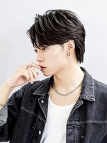 become men's hair 名駅EAST【10月3日 NEW OPEN(予定)】&nbsp;曲がるメンズ縮毛矯正×毛流れセンターパート/名古屋/名駅