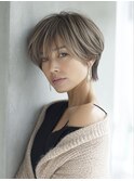 大人ショート30代40代50代白髪ぼかし髪質改善白髪染め狭山ヶ丘駅
