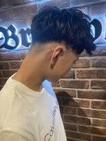 ブロートーキョー 有楽町店(Bro Tokyo)&nbsp;メンズツーブロックバーバーミドルフェードアイロンパーマ
