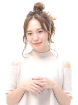 アース オーセンティック 長崎浜町店(EARTH Authentic) ふんわり華やかアップスタイル【EARTH長崎浜町店】