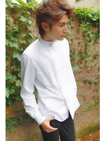 ブーケ(BOUQUET)&nbsp;メンズカット・リーゼント・73・サイドパート・メンズ