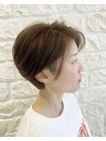 ヘアアプセウス (hair APCEWS) 耳かけ2ブロックパートスタイル