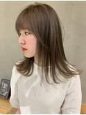 【Nikiita女子】外はねセミロング　B82110