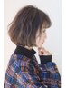 【ポイントのクセ解決】カット＋気になる頭部半分の縮毛矯正￥8580
