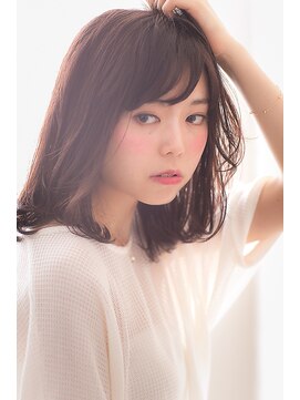 ソア 武蔵小杉(SOAR) 毛先パーマネオウルフ小顔外ハネボブアッシュブラウン