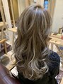 ロアー 葛西店(RAWR hair)&nbsp;ハイライト+透明感カラー。ハイライト入れるの大得意です！