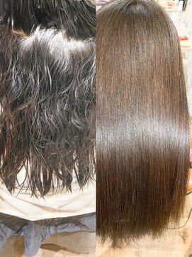 ジェム(GEM) ＊*GEM*＊なりたい質感が叶う☆ツヤサラ縮毛矯正106