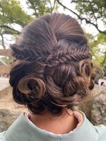 ヘアーデザインエスケープラス(HairDesign SK Plus) 七五三　大人のまとめ髪