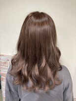 ルフレ 新宿本店1st(Reflet)&nbsp;《ピンクブラウン×プルエクステ》#新宿#新宿三丁目#髪質改善