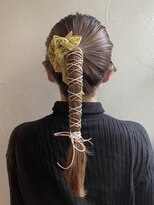 ネオリーブセブン 御茶ノ水店(Neolive 7) 卒業式ヘア*タイト紐アレンジ