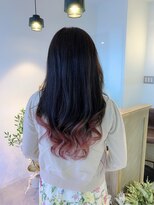 イーラ(era)&nbsp;《era》フェミニンロング　桜ピンクグラデーション　みわ