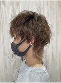学生にもオススメ！メンズカット×マッシュウルフ