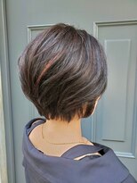 ヴィーヴォ 天六店(VIVO)&nbsp;【VIVO】Watanabe ショートボブ レッドブラウンハイライト