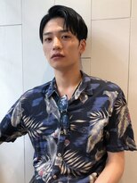 バイフィフス 原宿/表参道(by fifth)&nbsp;センターパートツイストスパイラルパーマメンズマッシュパーマ