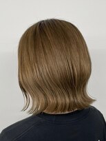 ビルド(build)&nbsp;【外国人風】ベージュカラー×切りっぱなしボブ/新越谷 南越谷