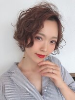 アクロス ヘアー デザイン 蒲田東口(across hairdesign) ピンクベージュブラウンナチュラルウェーブ