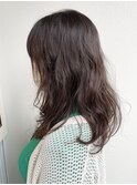 ふわふわセミロング