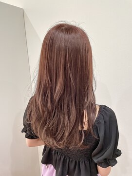 アクルヘアーバイテソロ(AKUR hair by tesoro) やわらかピンクベージュ