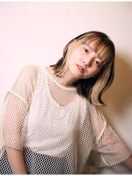 ネオリーブアオバ 高田馬場店(Neolive aoba) インナーカラーボブ