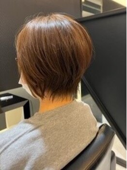 ディーヘアーデザイン(d.HAIR DESIGN)の写真/【全席半個室】全Menu炭酸泉使用☆最高級の薬剤×自慢のカット技術で、とにかく艶のある上品Styleを実現◇