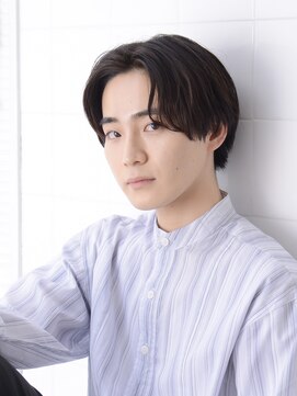 ロアー ヘアー マチルダ 千葉店(RAWR hair MATILDA) 【RAWR】メンズ_ナチュラルセンターパート