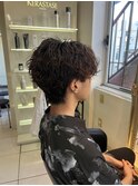 波巻きスパイラルパーマ 波巻きパーマ スパイラルパーマ