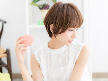 マカロン 南矢野目店(macaron)の写真/【HOT PEPPER Beauty AWARD 2022~2023 ベストサロン部門 注目サロン選出】計算されたカットで小顔魅せ☆