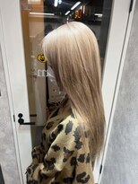 ティアム 渋谷店(Tiam shibuya) 黒髪/前髪パーマ/グレーベージュ/レイヤーロング/インナーカラー