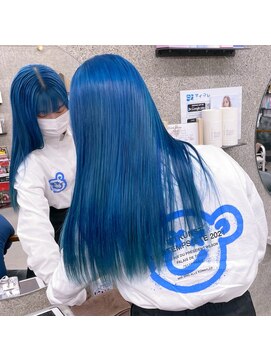 ラル(Lull) 【アクリルブルーカラー】ケアブリーチ/ハイトーン/ダブルカラー