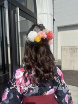 アウラ 砺波店(AULA)&nbsp;ハーフアップ