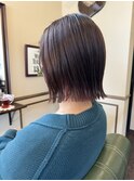 インナーカラーボブ◎