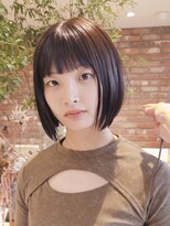 ボコカ(bococa)&nbsp;【macana指名】ボブ 切りっぱなし ブラウン モカブラウン