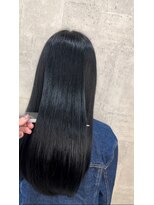 スキル 水戸(SKILL)&nbsp;髪質改善ストレート/アッシュブラック