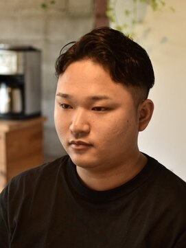 リム メンズヘア(LIM men's hair) 渋髪6:4分けリバースショート【メンズカット/メンズヘア】