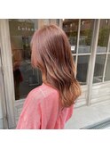 【Lolonois豊中】【髪質改善】ブリーチなしベージュカラー