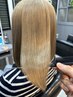 【Genki指名限定】カット髪質改善カラー＋トリートメント15500円(税込)